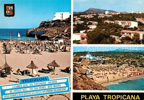 AK / Ansichtskarte 73843496 Mallorca_ES Playa Tropicana 