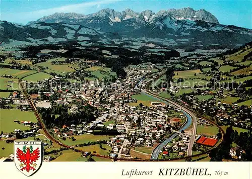 AK / Ansichtskarte  Kitzbuehel_Tirol_AT Fliegeraufnahme 