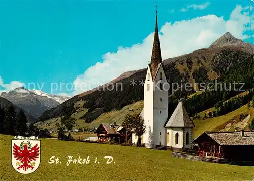 AK / Ansichtskarte  St_Jakob_Defereggen_Tirol_AT Kirche Panorama 