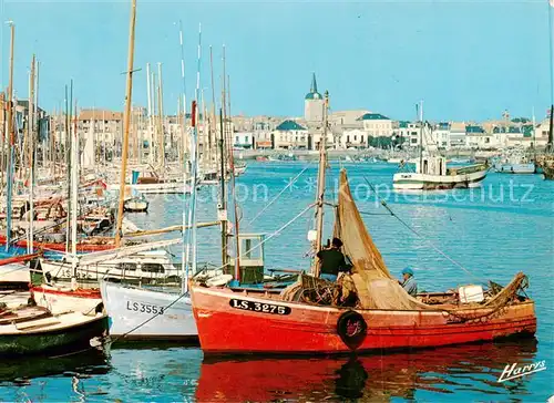 AK / Ansichtskarte  Les_Sables-d_Olonne_85 Le Port de peche et la Chaume 
