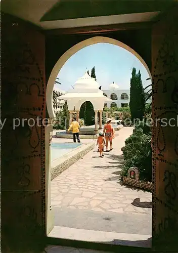 AK / Ansichtskarte 73843558 Hammamet_Tunesie Hotel Fourati 