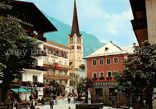 AK / Ansichtskarte 73843562 Bad_Hofgastein Die Fussgaengerzone vom Kaiser Franz Platz Bad_Hofgastein