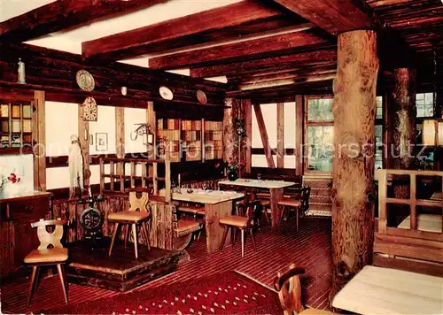 AK / Ansichtskarte  Hoechenschwand Kurhotel Alpenblick Hotzenstube Hoechenschwand