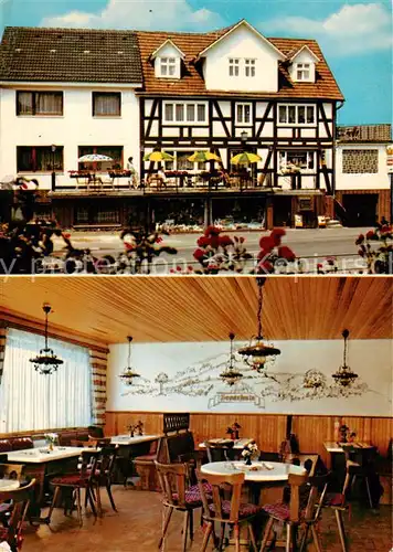 AK / Ansichtskarte  Burghofen Gast und Pensionshaus Zum Stern Burghofen