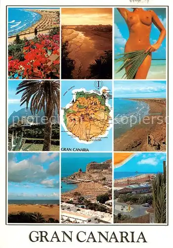 AK / Ansichtskarte 73843684 Gran_Canaria_ES Vistas parciales 