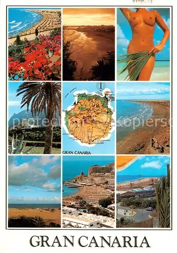 AK / Ansichtskarte  Gran_Canaria_ES Vistas parciales 