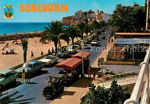 AK / Ansichtskarte  Benidorm_ES Mini Expres Round Trip Plaza Triangular 