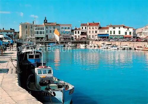 AK / Ansichtskarte  La_Flotte_Ile_de_Re_17_Charente-Maritime Le Port 