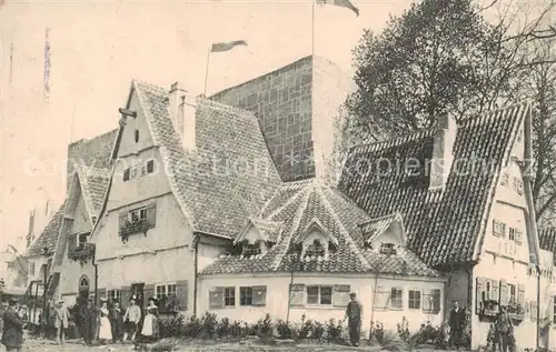 AK / Ansichtskarte Exposition_Universelle_Bruxelles_1910 Alt Duesseldorf 