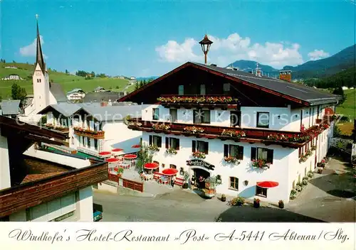 AK / Ansichtskarte Abtenau_AT Windhofers Hotel Restaurant Post 