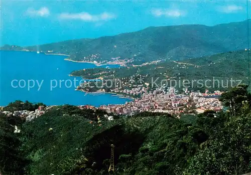 AK / Ansichtskarte Rapallo_IT Panorama da Montallegro 