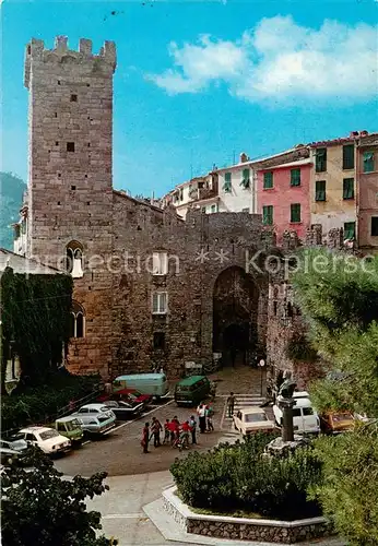 AK / Ansichtskarte Portovenere_Porto Venere_IT Antica Torre genovese con ingresso al Borgo Antico 
