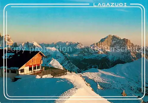 AK / Ansichtskarte Dolomiti__Dolomiten_IT Rifugio Lagazuoi Monte Civetta 