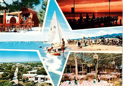 AK / Ansichtskarte Bibione Pineda_IT Veduta caratteristiche 