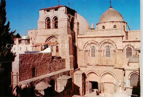 AK / Ansichtskarte Jerusalem__Yerushalayim_Israel Church of the Holy Sepulchre 