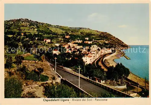 AK / Ansichtskarte Ospedaletti_Liguria_IT Riviera dei fiori Panorama