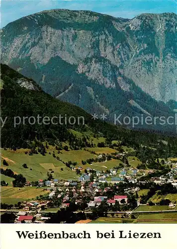 AK / Ansichtskarte Weissenbach_Liezen_Steiermark_AT Fliegeraufnahme 