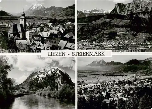 AK / Ansichtskarte Liezen_Steiermark_AT Ortsansichten Panorama 