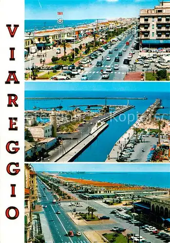 AK / Ansichtskarte Viareggio_Toscana_IT Teilansichten 
