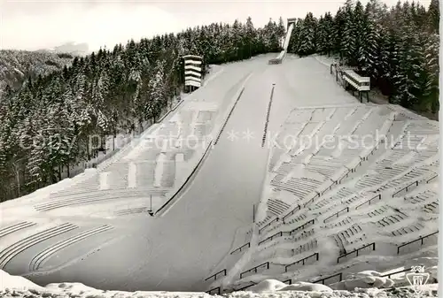 AK / Ansichtskarte Innsbruck_Tirol_AT Olympiaschanze am Berg Isel 