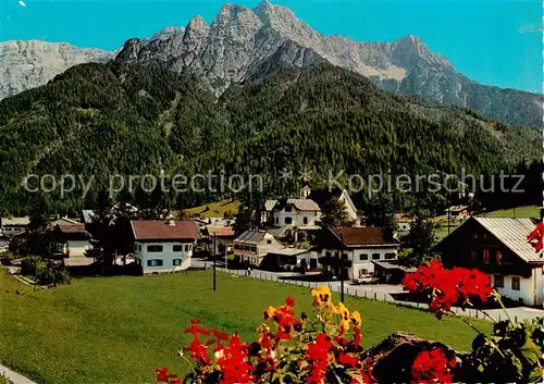 AK / Ansichtskarte Waidring_Tirol_AT mit Steinberge 