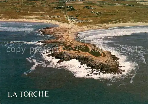 AK / Ansichtskarte Penmarch_29_Finistere La pointe de la torche Vue aerienne 