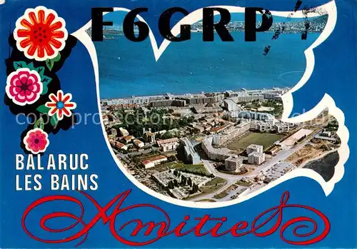 AK / Ansichtskarte Balaruc les Bains_34_Herault Station Thermale et Balneaire Fliegeraufnahme