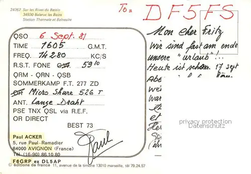 AK / Ansichtskarte Balaruc les Bains_34_Herault Station Thermale et Balneaire Fliegeraufnahme 