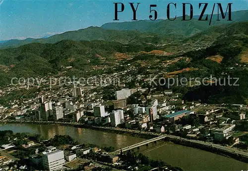 AK / Ansichtskarte Blumenau_Brasilia_Brazil Fliegeraufnahme 