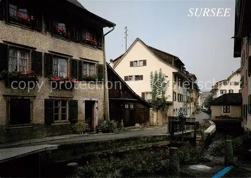 AK / Ansichtskarte Sursee_LZ Surengasse 