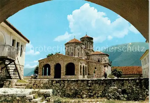 AK / Ansichtskarte Ohrid_Macedonia_North Monastero di S Naum X secolo 