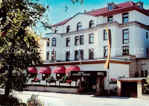 AK / Ansichtskarte Coburg Hotel Goldene Traube Coburg