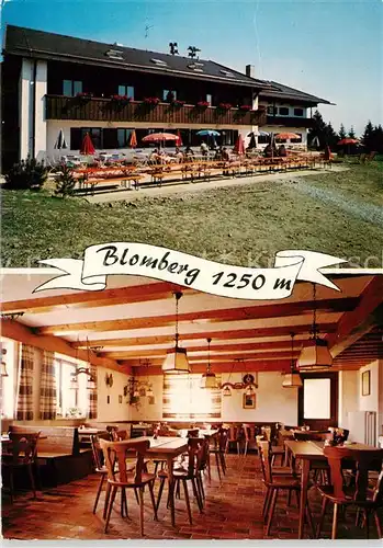 AK / Ansichtskarte Bad_Toelz Blomberghaus Gastraum Bad_Toelz