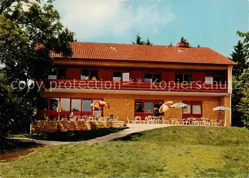 AK / Ansichtskarte Irrendorf Rauher Stein Wanderheim des Schwaeb Albvereins Irrendorf