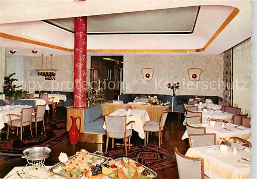 AK / Ansichtskarte Krefeld_Crefeld Hotel Restaurant 