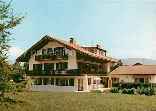 AK / Ansichtskarte Bad_Wiessee_Tegernsee Gaestehaus Schnellbacher Bad_Wiessee_Tegernsee