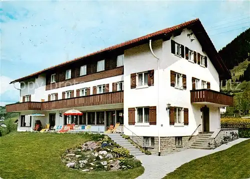 AK / Ansichtskarte Hindelang Haus Schwaben Ferienheim der Landesgirokasse Stuttgart Hindelang