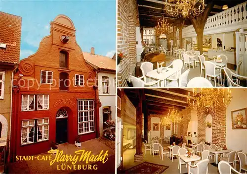 AK / Ansichtskarte Lueneburg Stadt Cafe Harry Macht Gastraeume Lueneburg