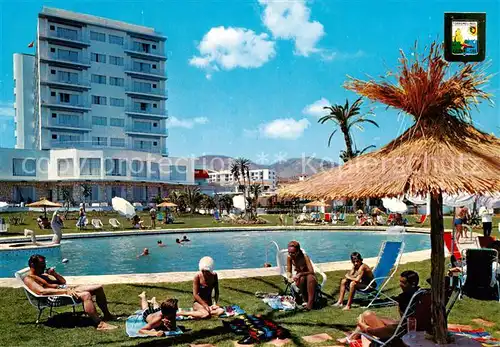 AK / Ansichtskarte  Torremolinos_ES Hotel Nautilus Piscina 