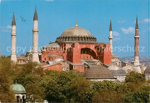 AK / Ansichtskarte 73844083 Istanbul_Constantinopel_TK Hagia Sophia Museum 