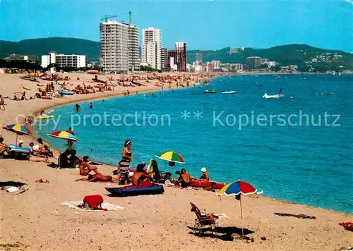 AK / Ansichtskarte  Playa_de_Aro_Cataluna_ES Kuestenpanorama Strand Hotels 