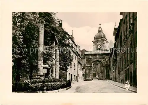 AK / Ansichtskarte  Besancon_25_Doubs Vue sur la Cathédrale Saint Jean Porte Noire 