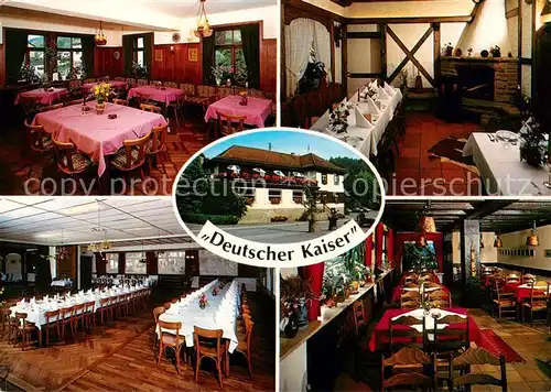 AK / Ansichtskarte  Altneudorf Hotel Deutscher Kaiser Gastraeume Festsaal Altneudorf