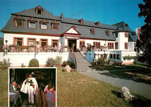 AK / Ansichtskarte  Zeltingen-Rachtig_Mosel Hotel Restaurant Seingut Deutschherrenhof 