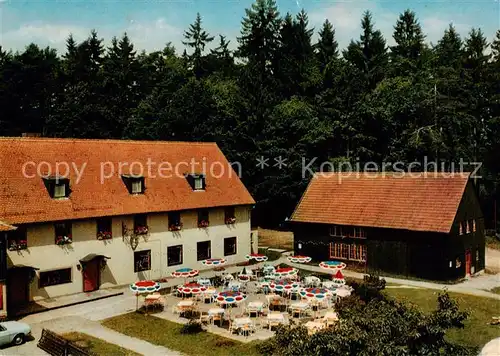 AK / Ansichtskarte  Lettgenbrunn Jagdhaus Horst Freiterrasse Lettgenbrunn