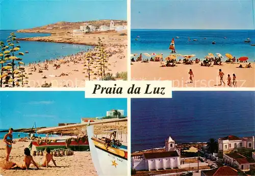 AK / Ansichtskarte 73844237 Praia_da_Luz_PT Strandpartien 
