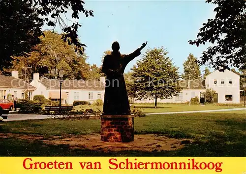 AK / Ansichtskarte 73844253 Schiermonnikoog Park Denkmal Schiermonnikoog