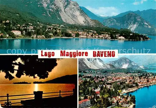 AK / Ansichtskarte 73844264 Baveno_Lago_Maggiore_IT Panorama Stimmungsbild  