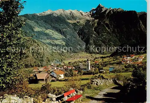 AK / Ansichtskarte  Sautens und oetz mit Acherkogel im oetztal Sautens