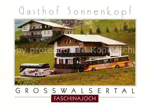 AK / Ansichtskarte 73844342 Faschinajoch_Fontanella_Vorarlberg_AT Gassthof Sonnenkopf Grosswalsertal 